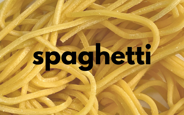Fresh handmade pasta